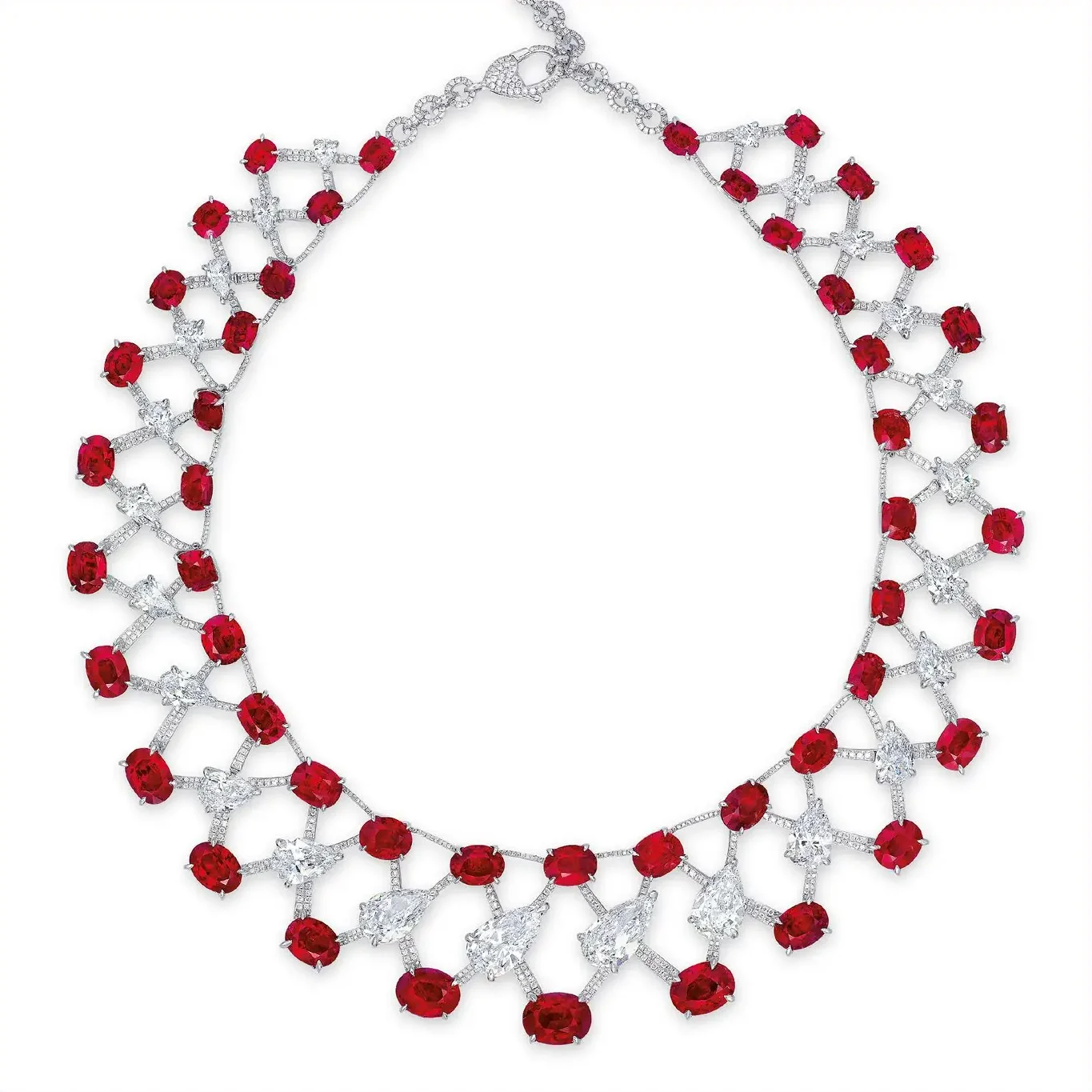 Etcetera's Burmese Ruby Necklace