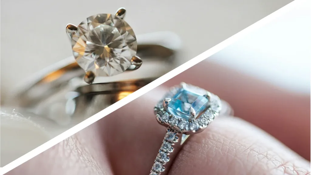 2 Carat Round Brilliant Halo & Hidden Halo High Set Engagement Ring – Bocaj  Narima - Fine Jewelry