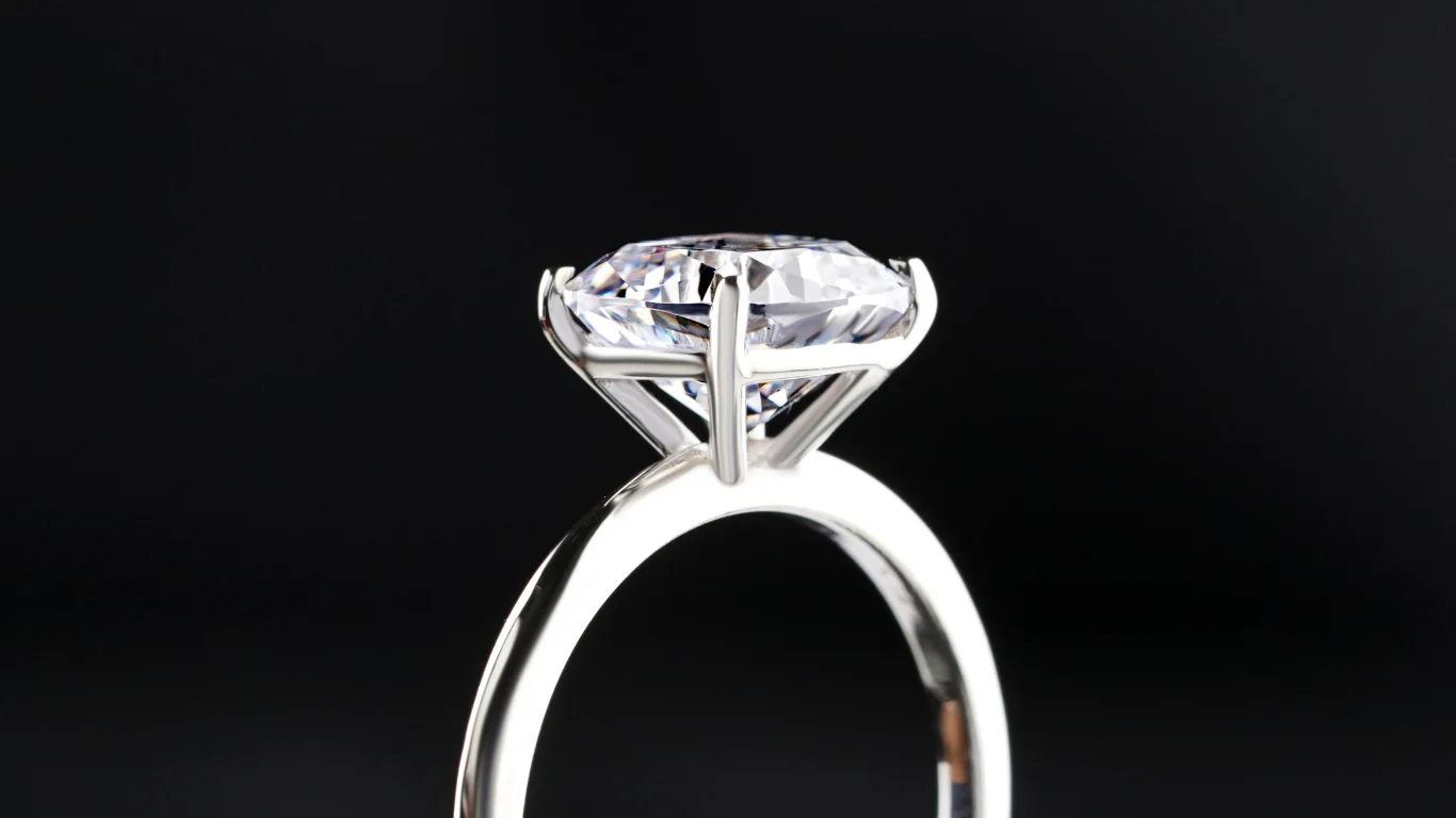 High-Setting Engagement Ring