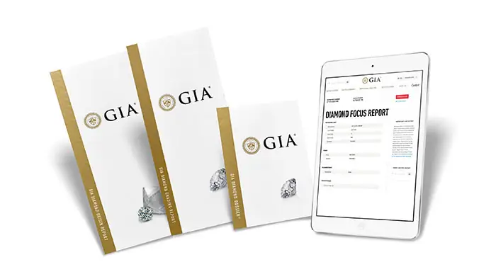 GIA Certificate Example