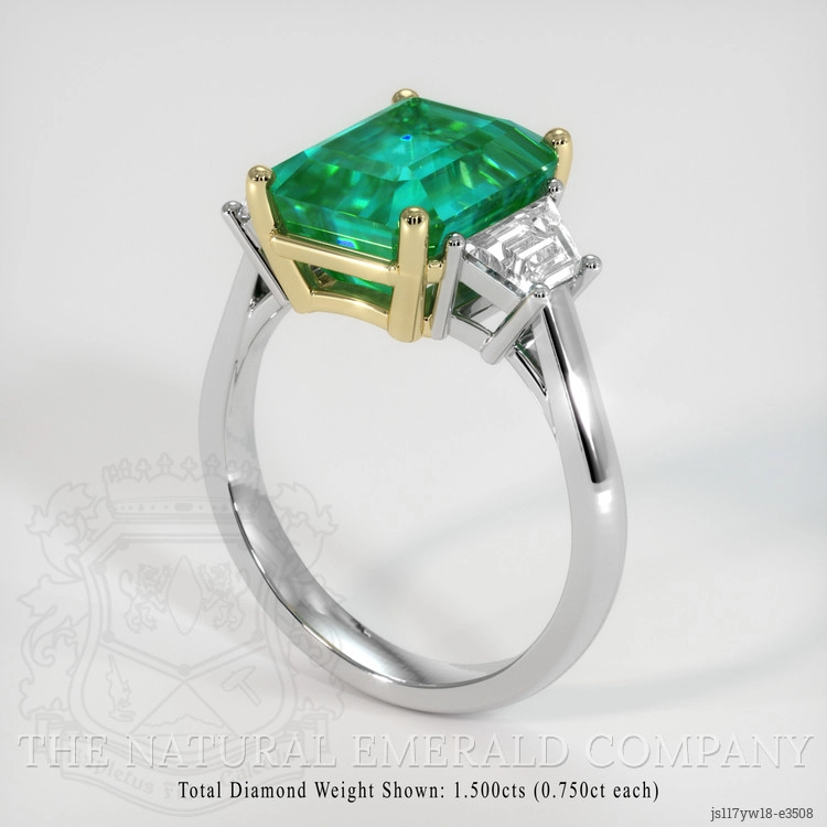 emerald engagement ring